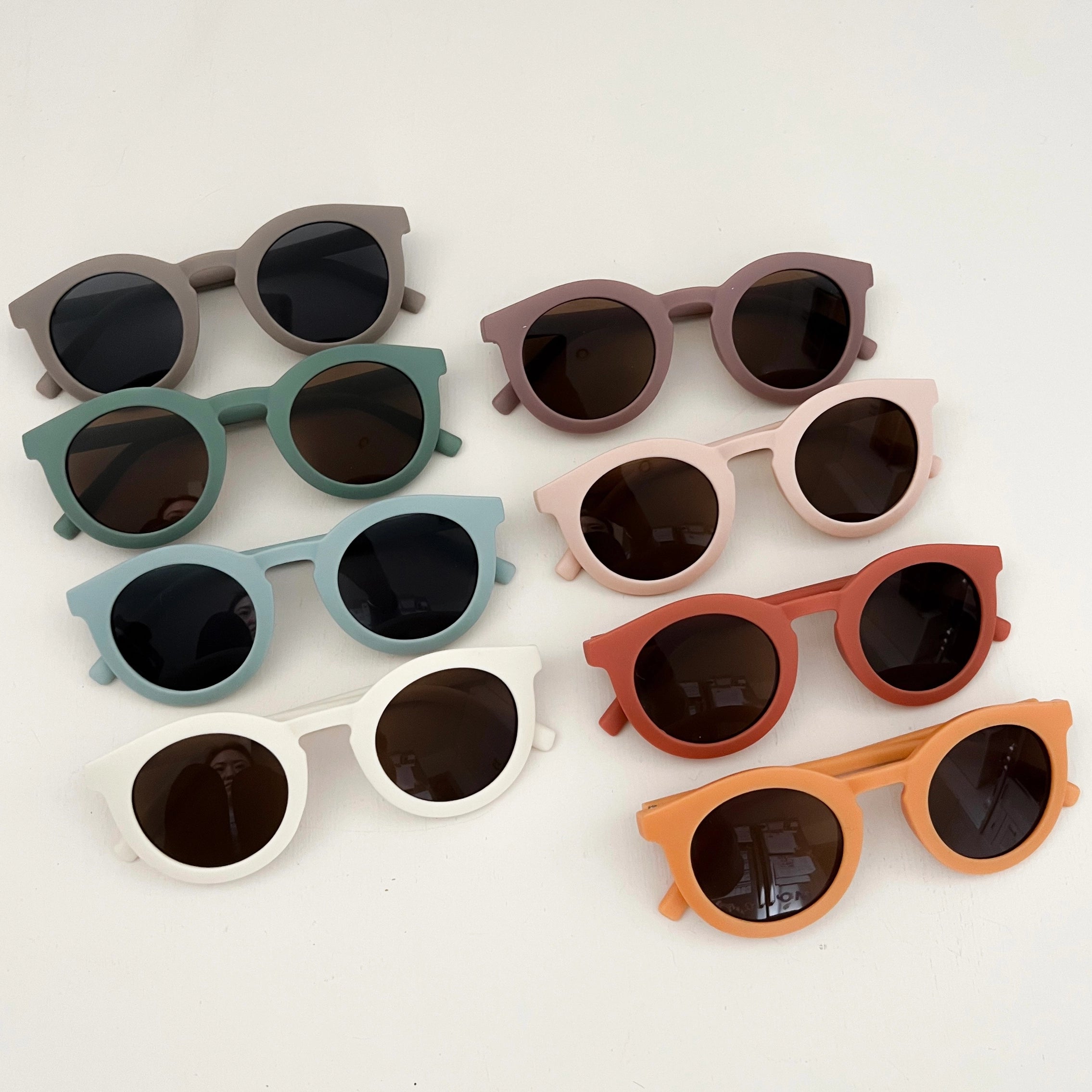 TODDLER RETRO FROSTED SUNGLASSES