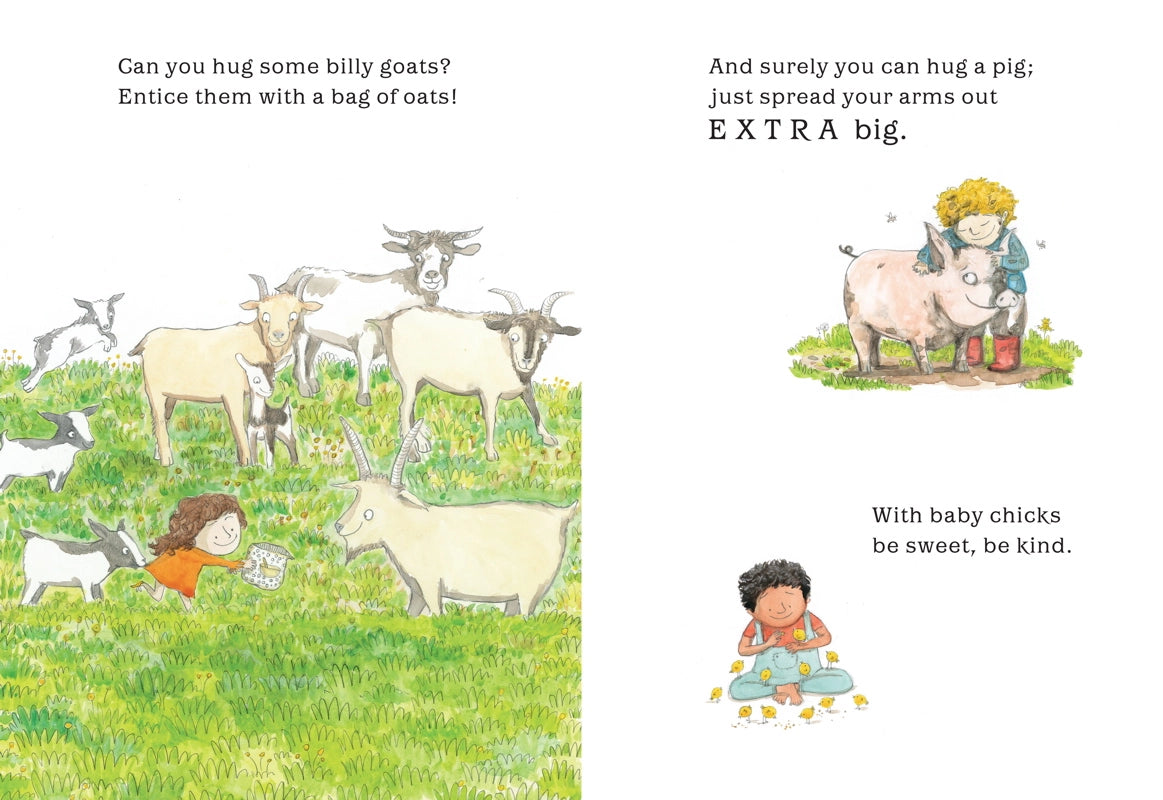 HOW DO YOU HUG A PORCUPINE? - CHILDREN&