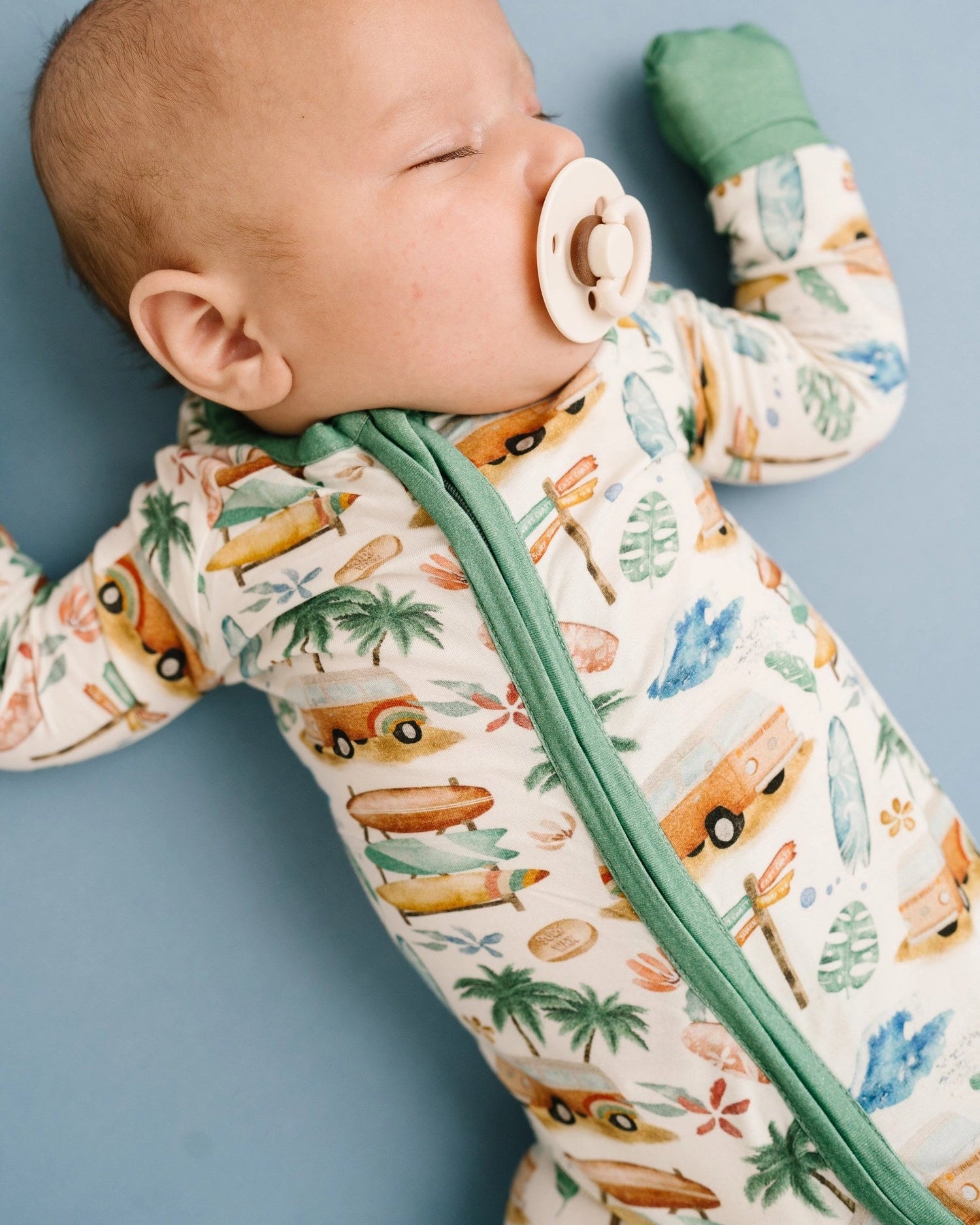 BEACH VACATION BAMBOO ONESIE