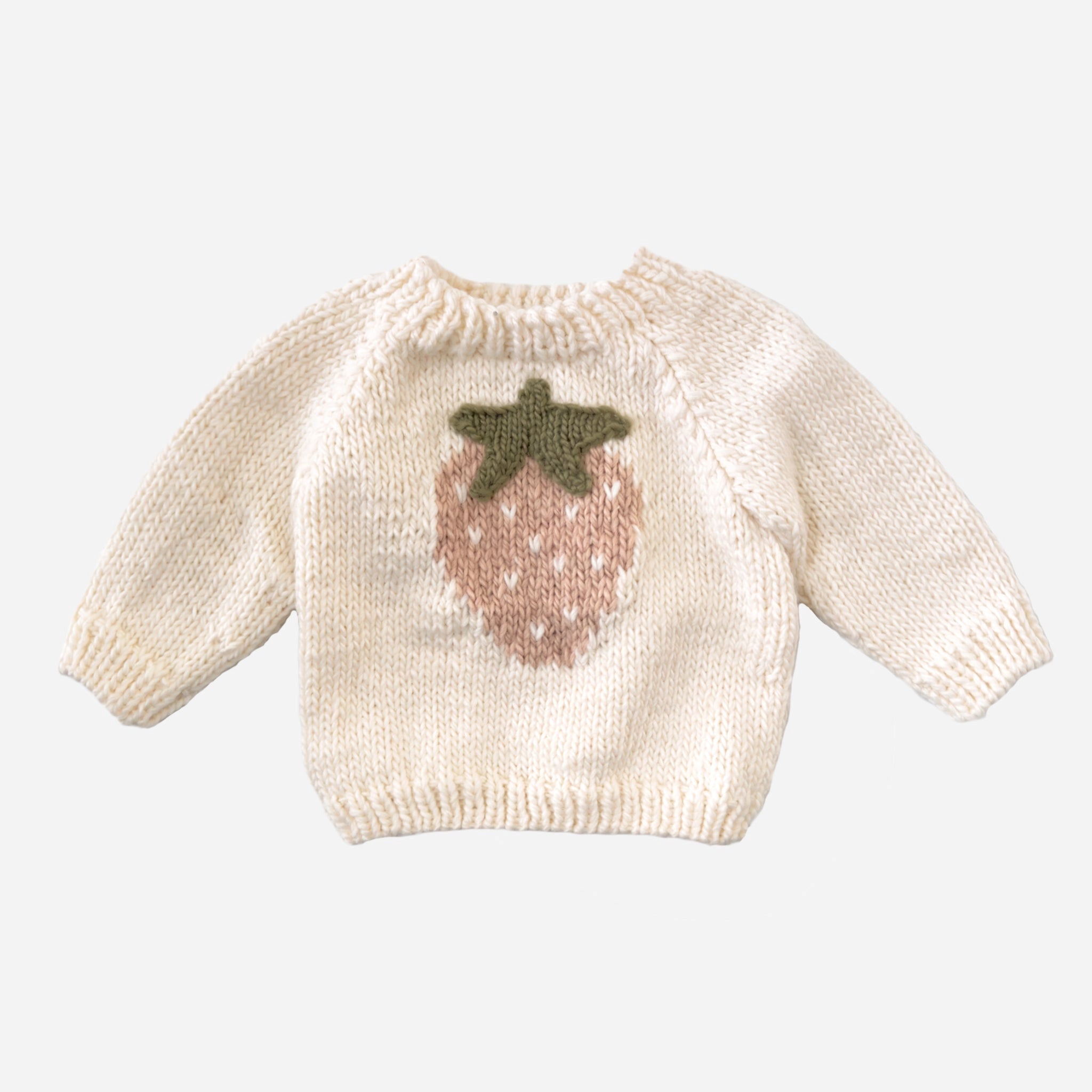 STRAWBERRY PULLOVER SWEATER