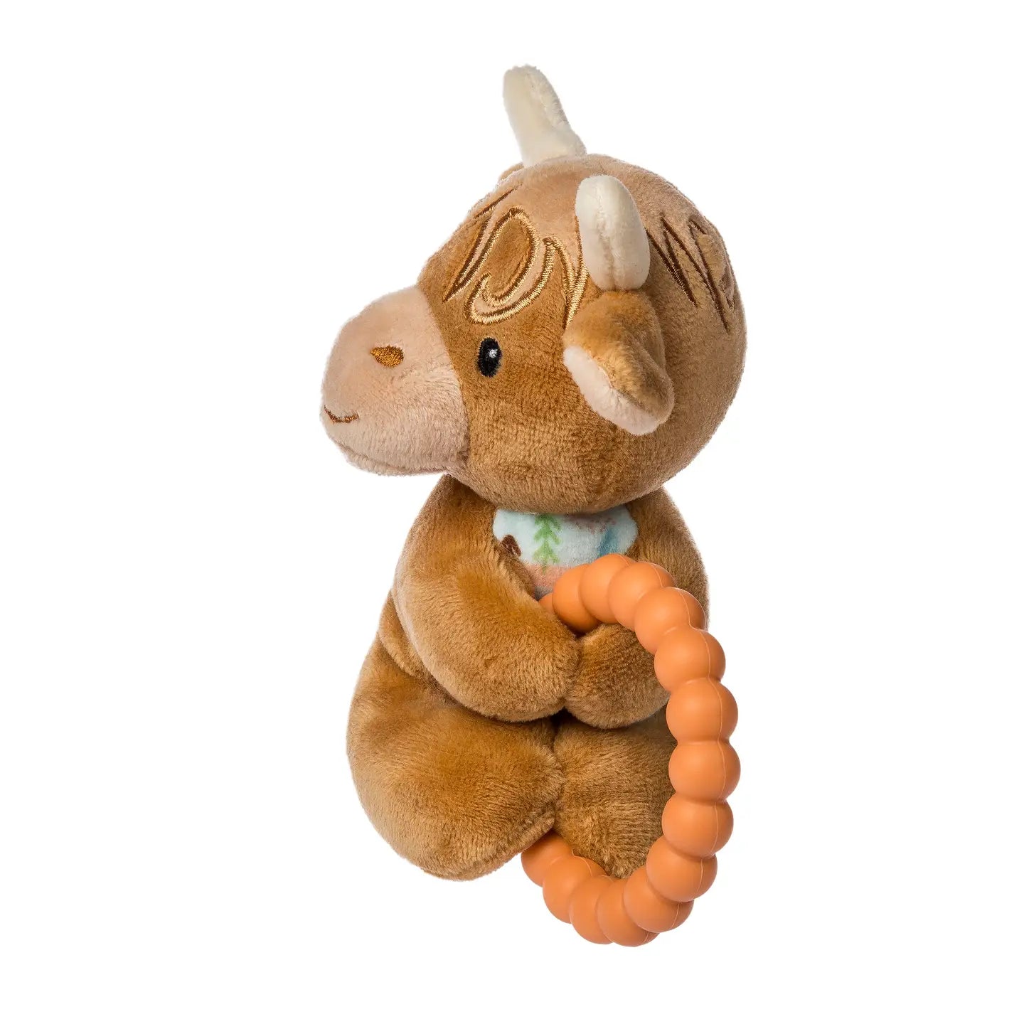 HETTY HIGHLAND COW TEETHER RATTLE