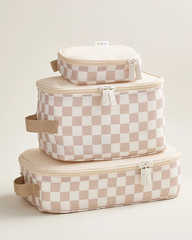 PACK LIKE A BOSS PACKING CUBES - CHECKER