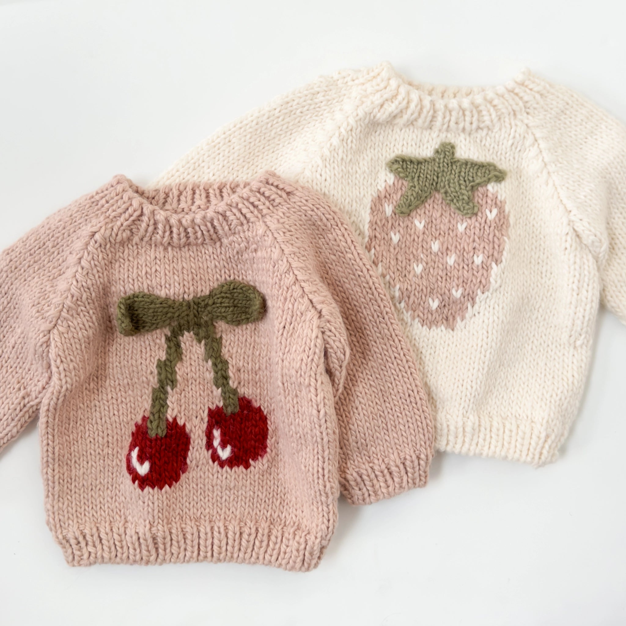 STRAWBERRY PULLOVER SWEATER