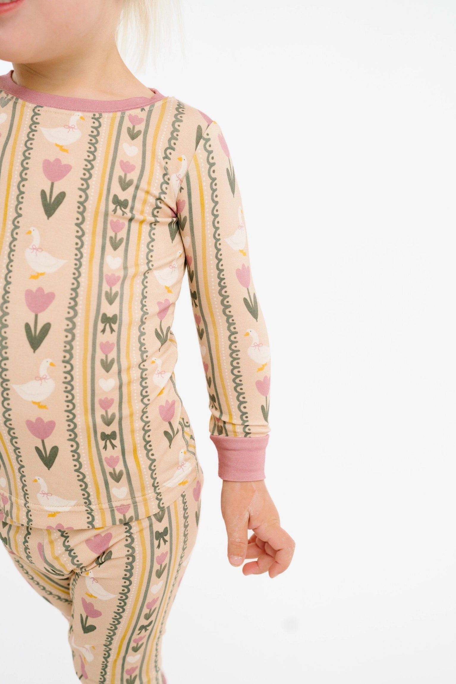 SPRING GOOSE BAMBOO PJ SET