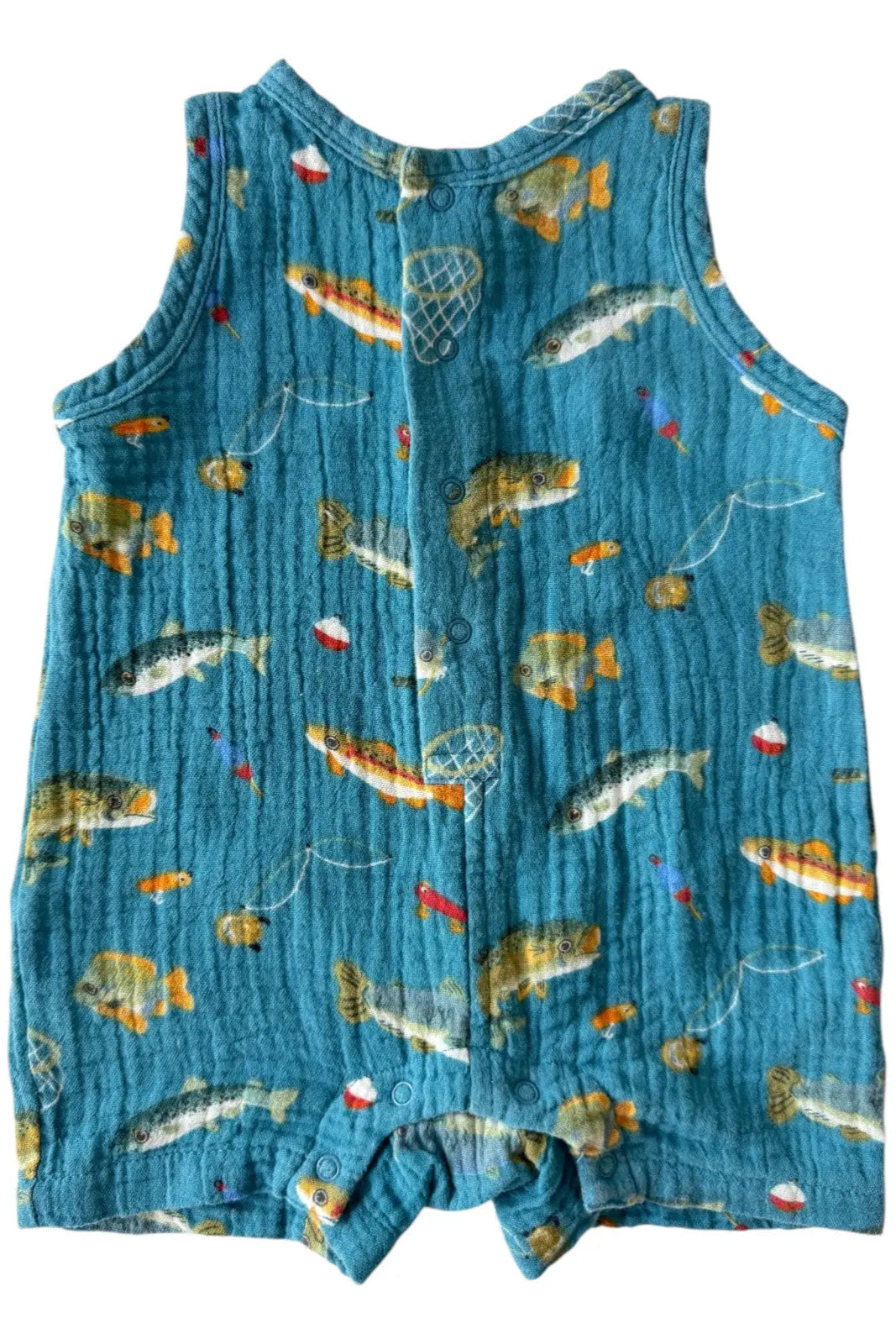 GONE FISHING ROMPER