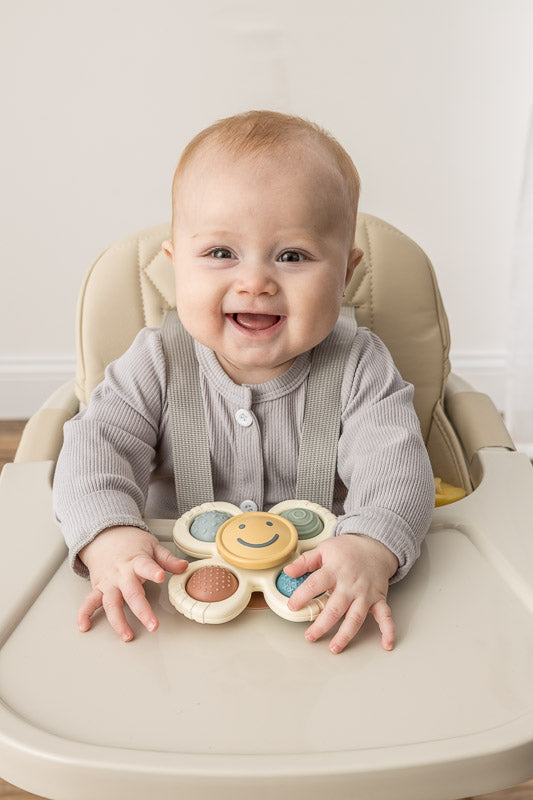 SMILY FACE - POP & WHIRL, BATH + TRAVEL TOY