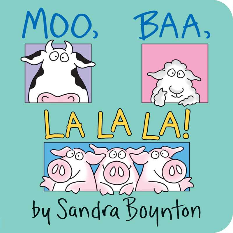 MOO, BAA, LA LA LA - BOOK
