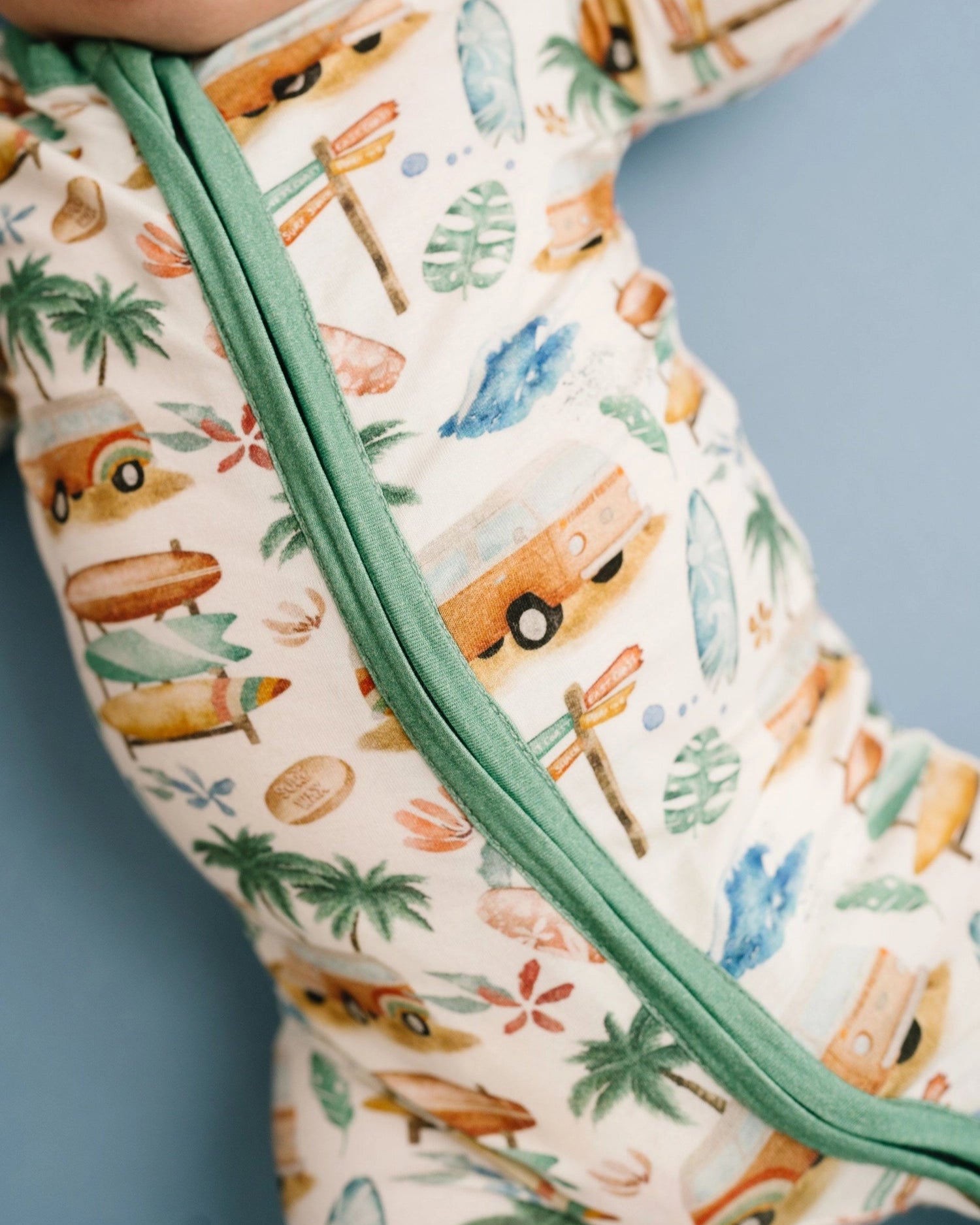 BEACH VACATION BAMBOO ONESIE