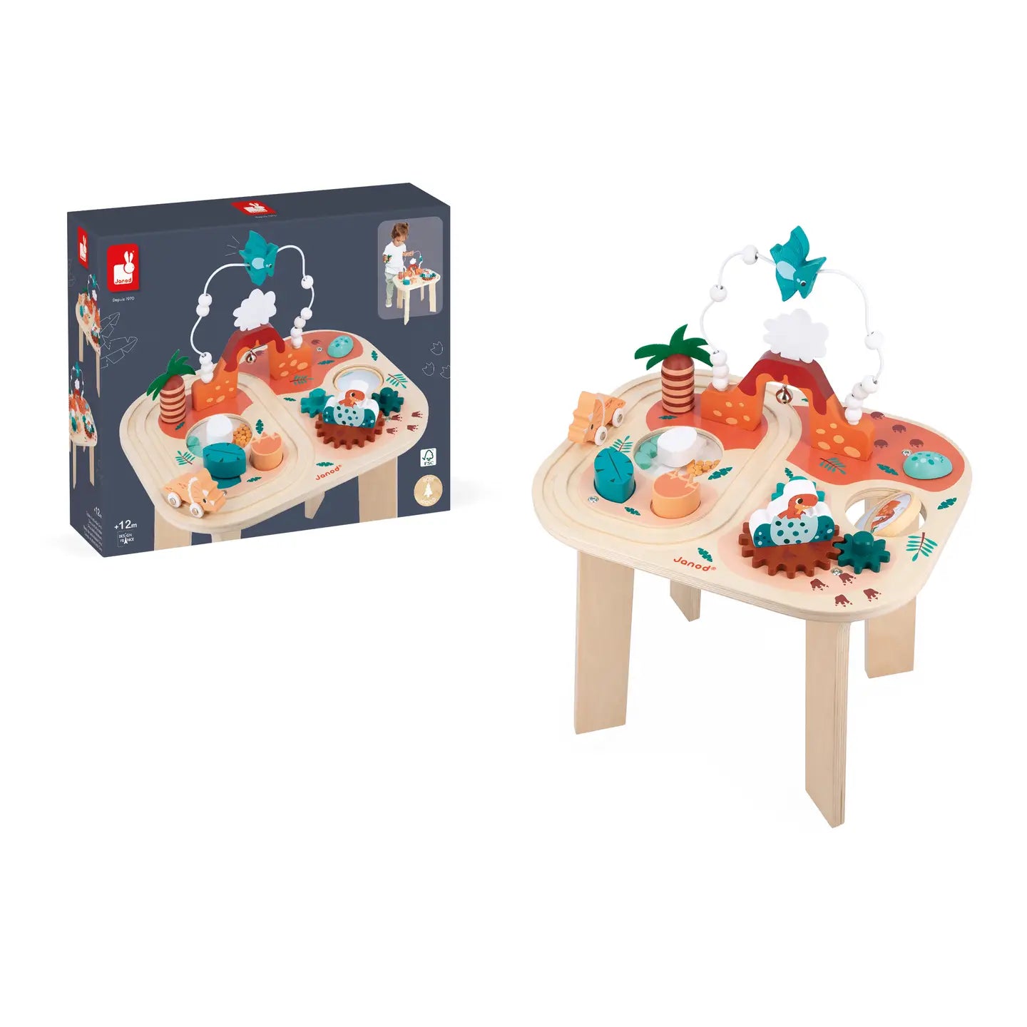 DINO ACTIVITY TABLE