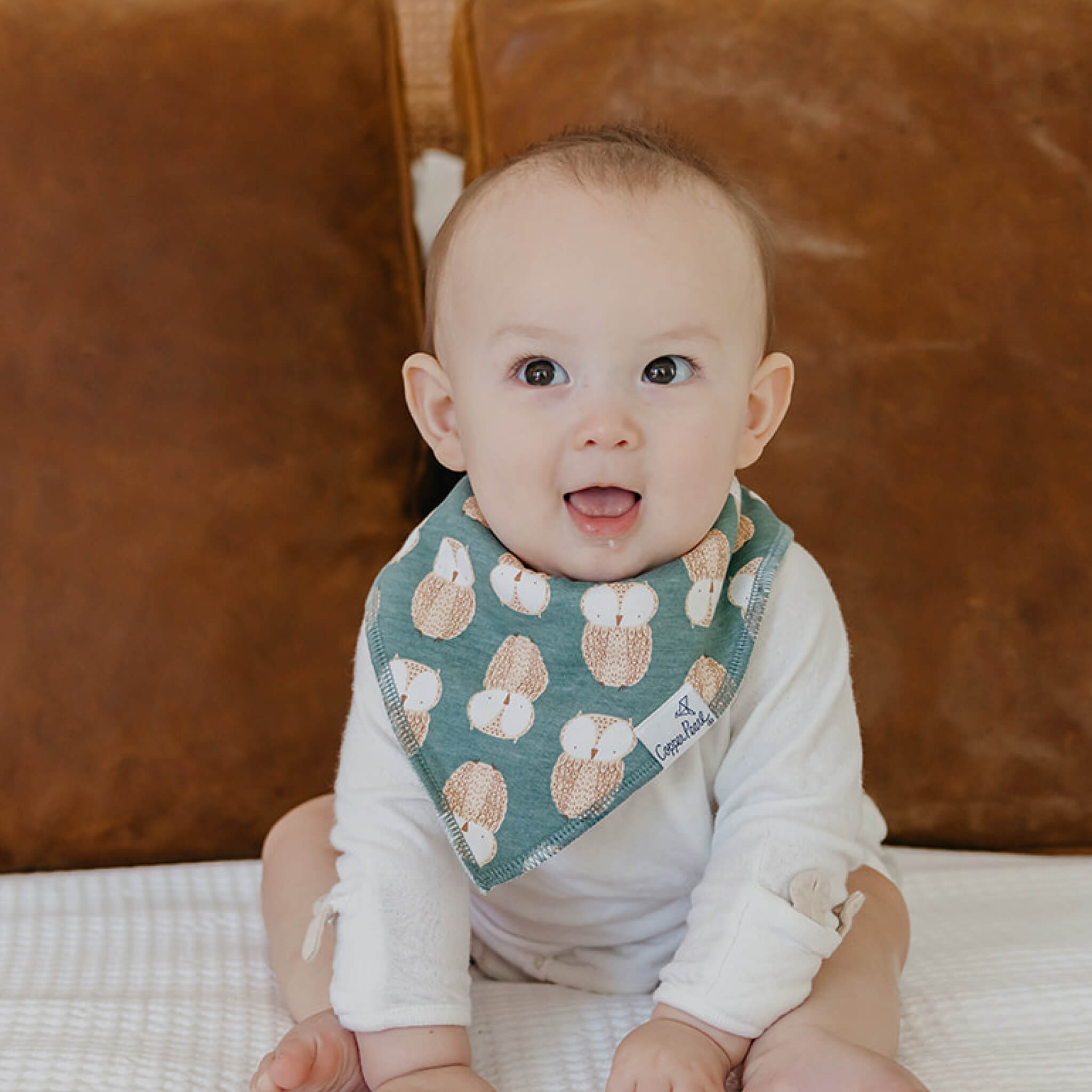 BABY BANDANA BIBS - IVY