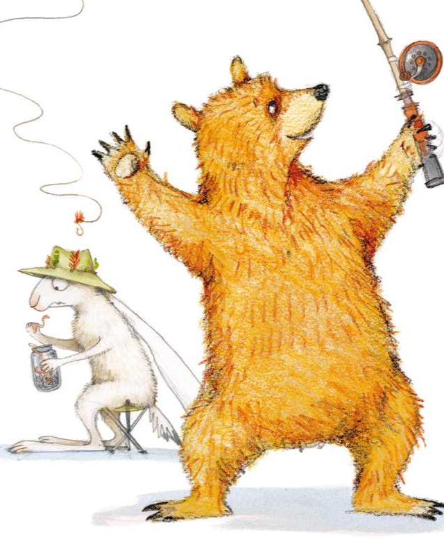 BEAR + HARE GO FISHING