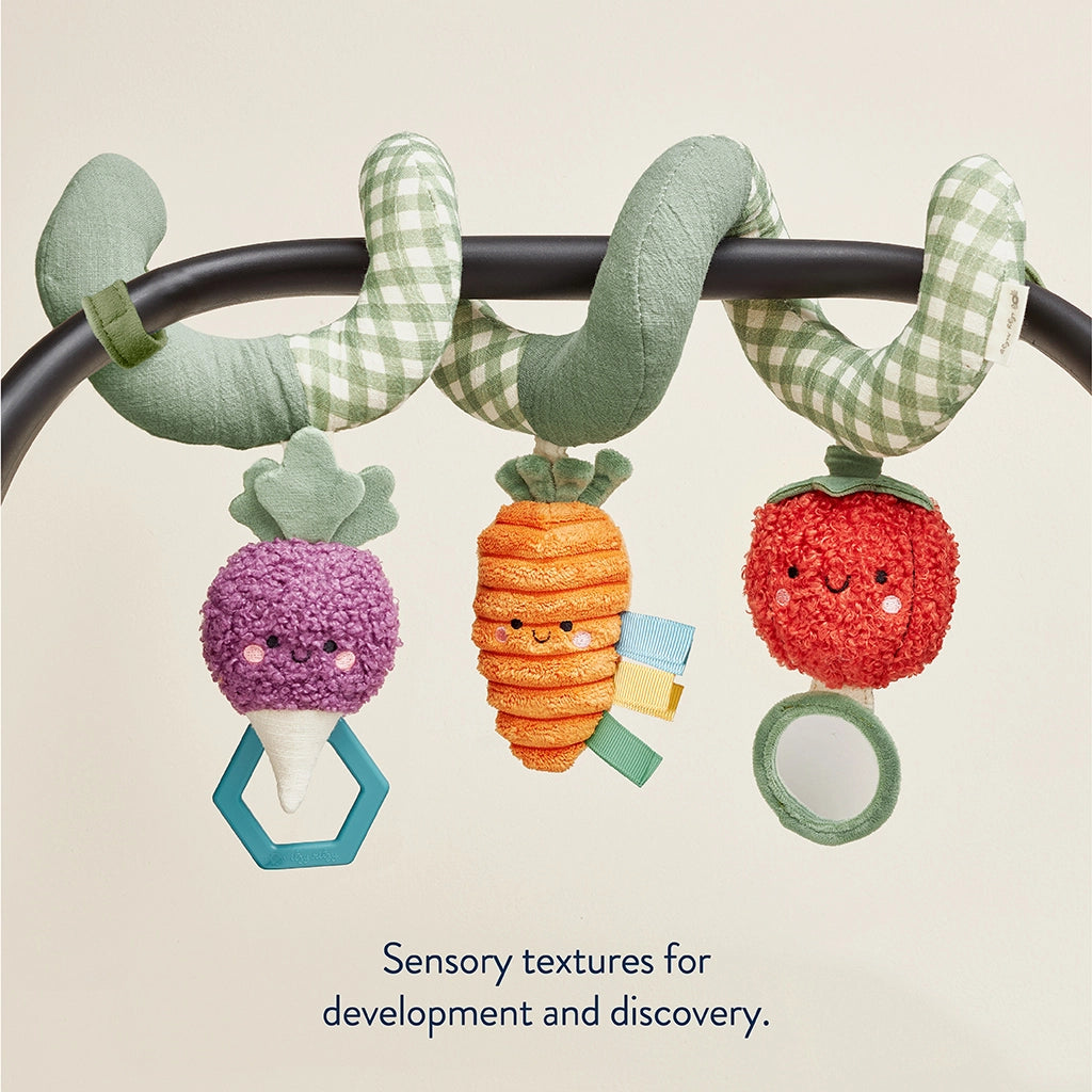 VEGGIE - ITZY BITZY SPIRAL CAR SEAT ACTIVITY