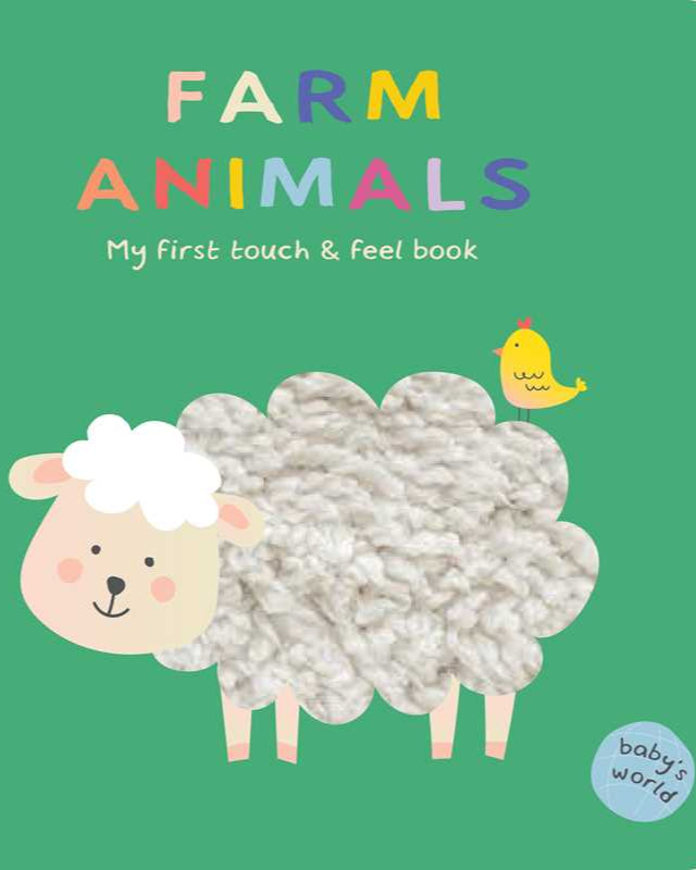 FARM ANIMALS TOUCH + FEEL BOOK