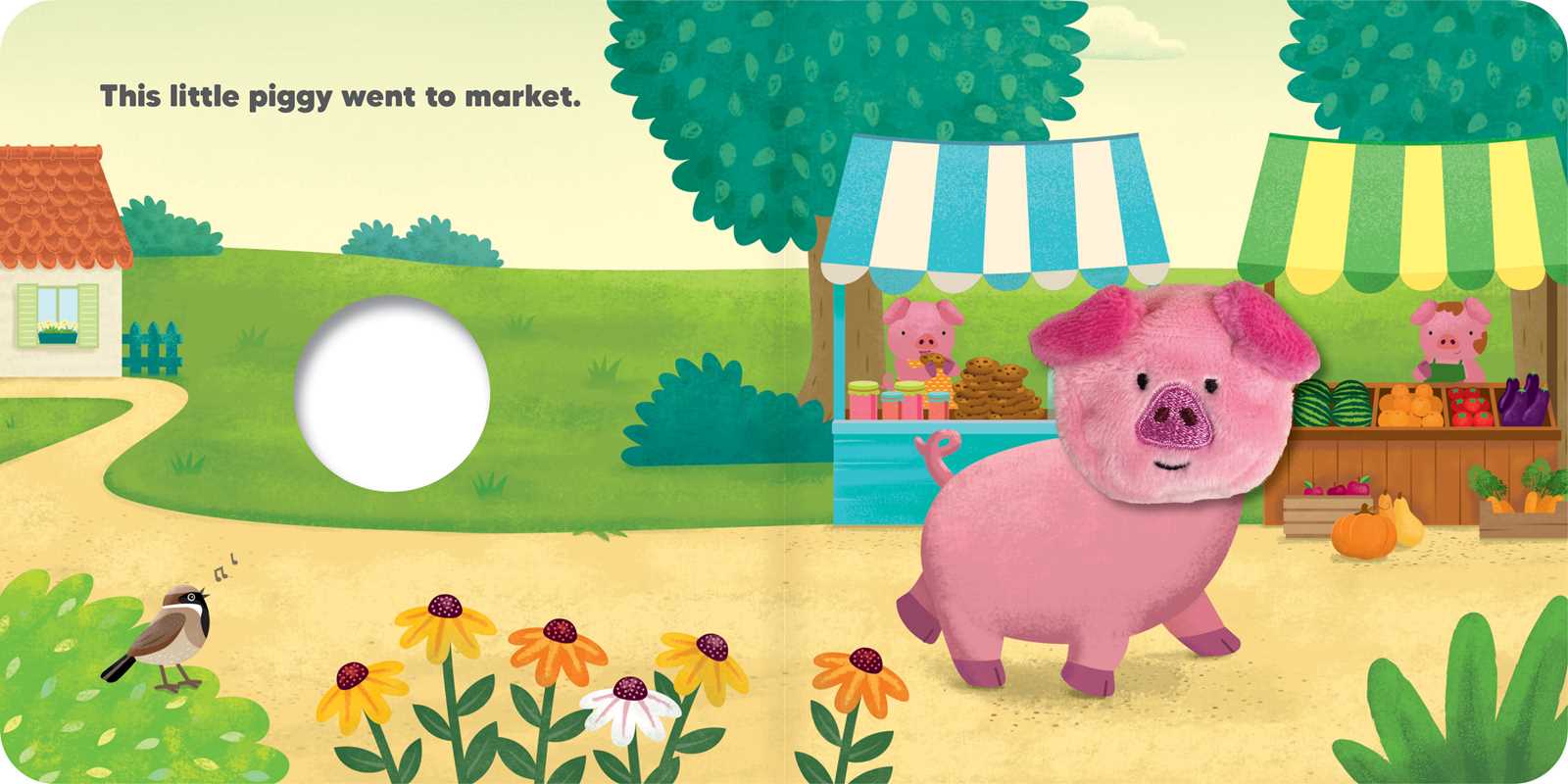 THIS LITTLE PIGGY - FINGER PUPPET BOOK