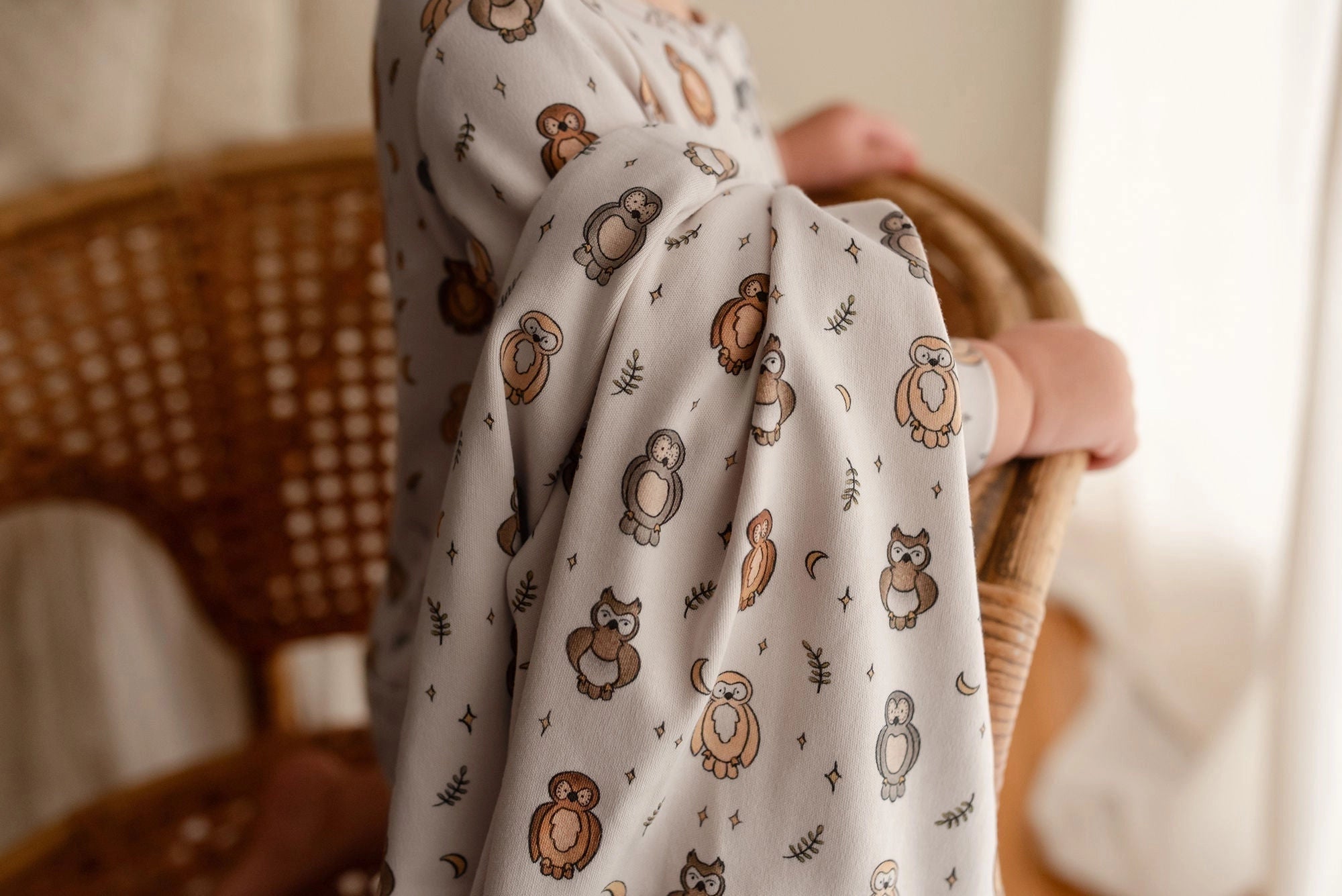 ORGANIC BLANKET - OWL HOO?