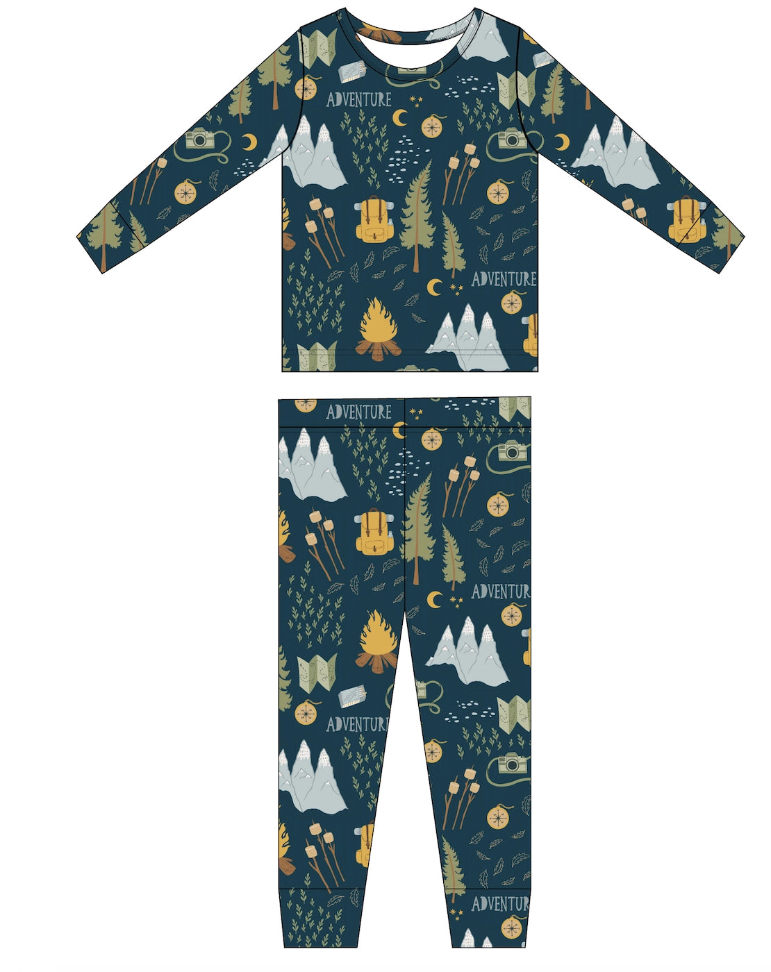 CAMPING ADVENTURE BAMBOO PAJAMAS