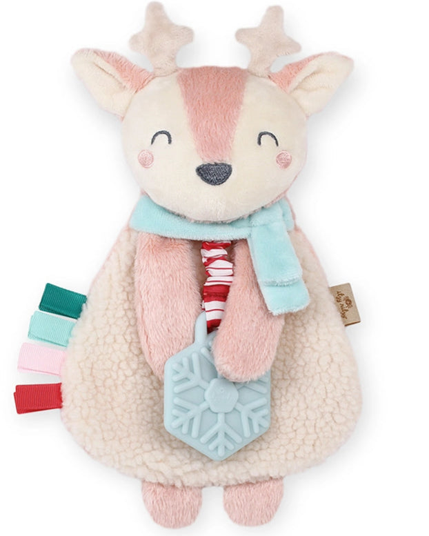 HOLIDAY ITZY RITZY LOVEY - PLUSH + TEETHER