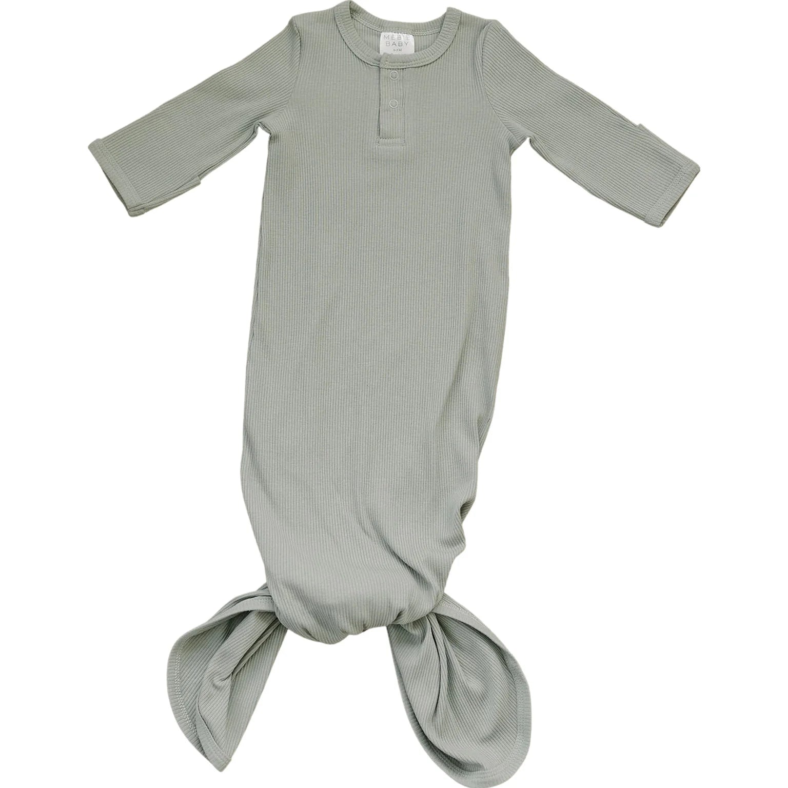 SAGE ORGANIC COTTON KNOT GOWN