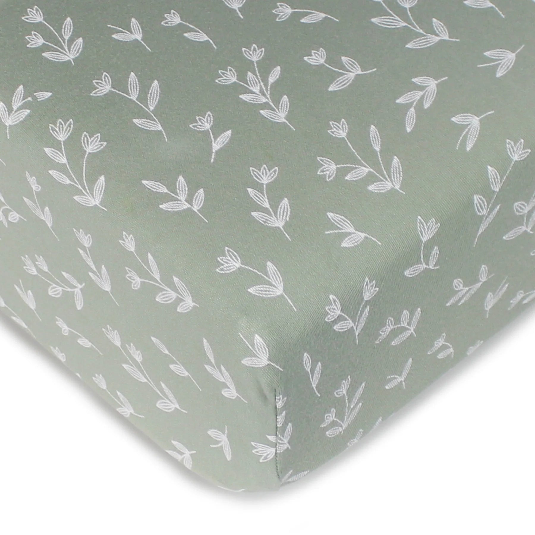 SEAFOAM BLOOM ORGANIC COTTON SHEETS