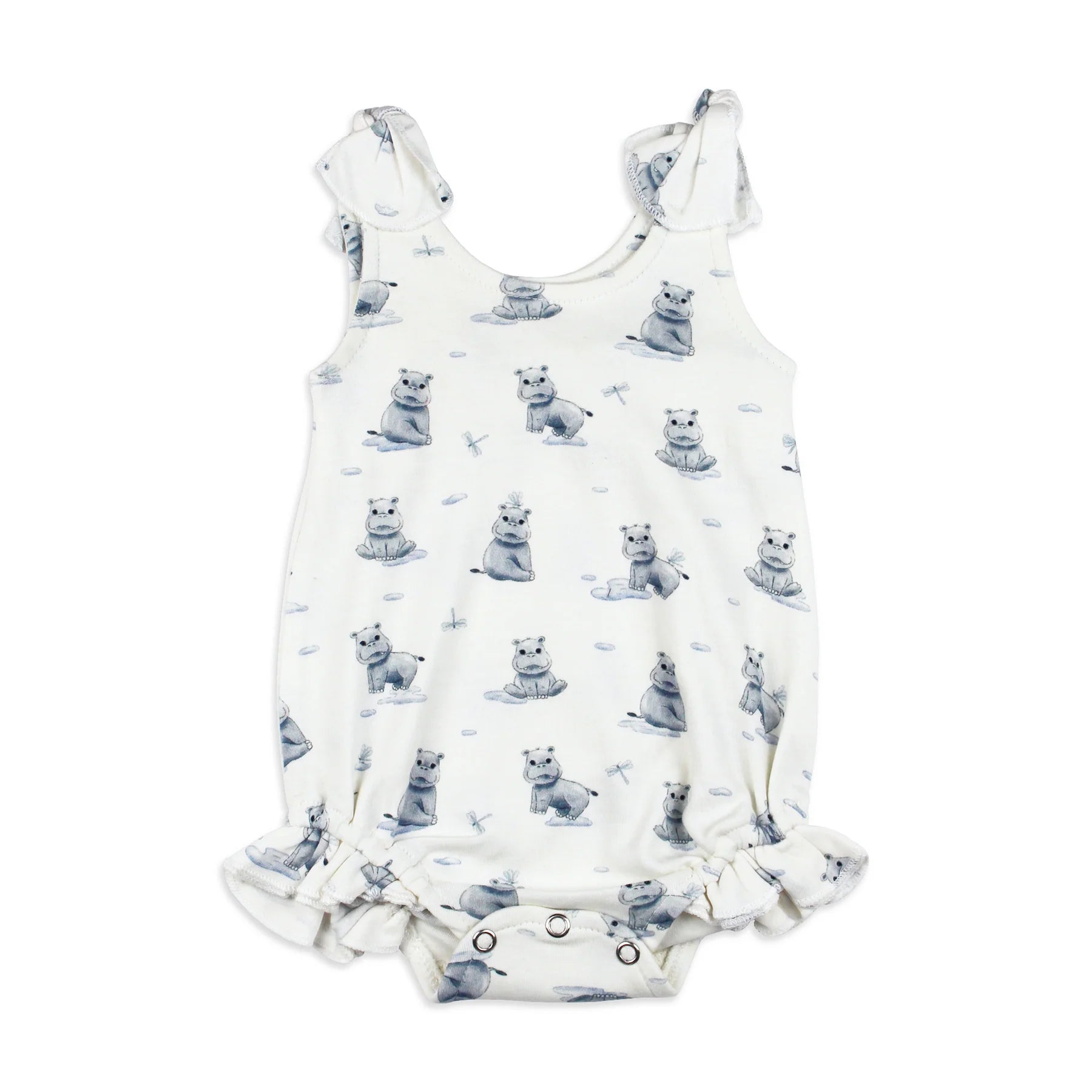 BABY HIPPO BOWTIE BUBBLE