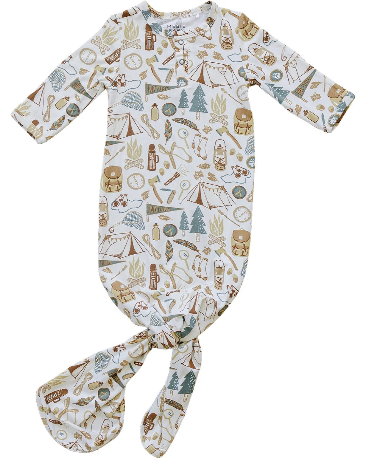 CAMPING TRIP BAMBOO KNOT GOWN