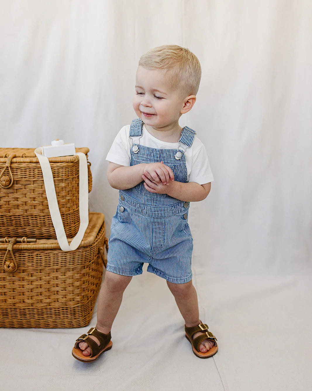 HUNTER STRIPE OVERALLS