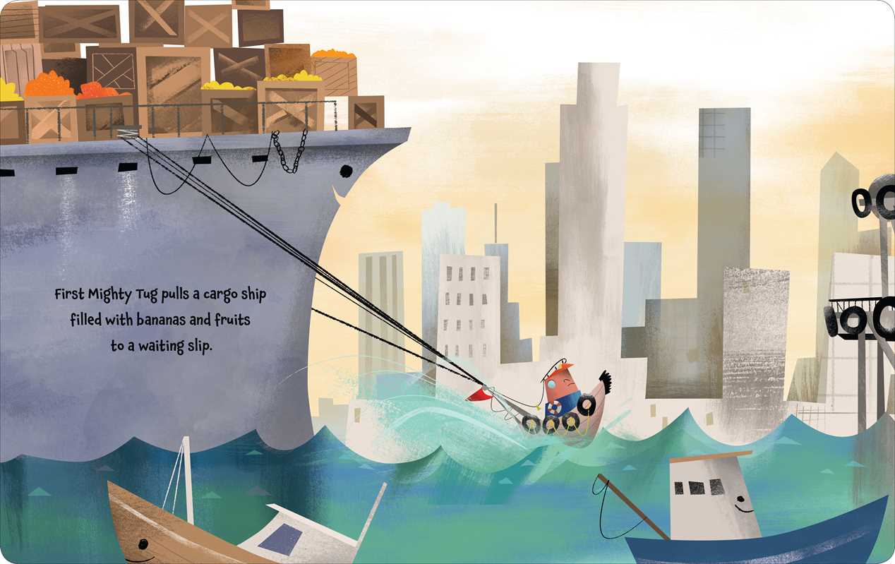 MIGHTY TUG - BOARD BOOK
