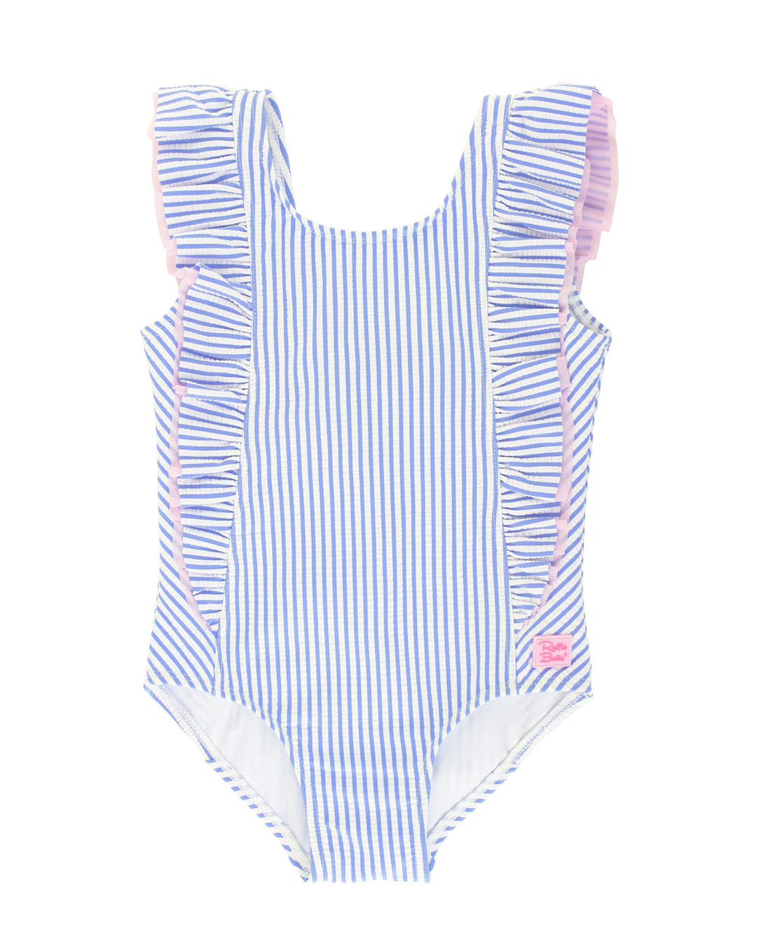SEERSUCKER ONE PIECE SWIMSUIT-6/12M