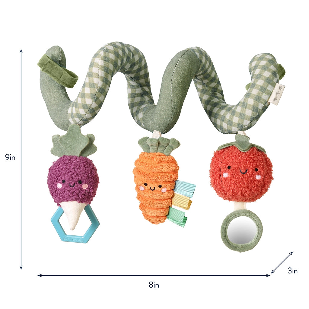 VEGGIE - ITZY BITZY SPIRAL CAR SEAT ACTIVITY