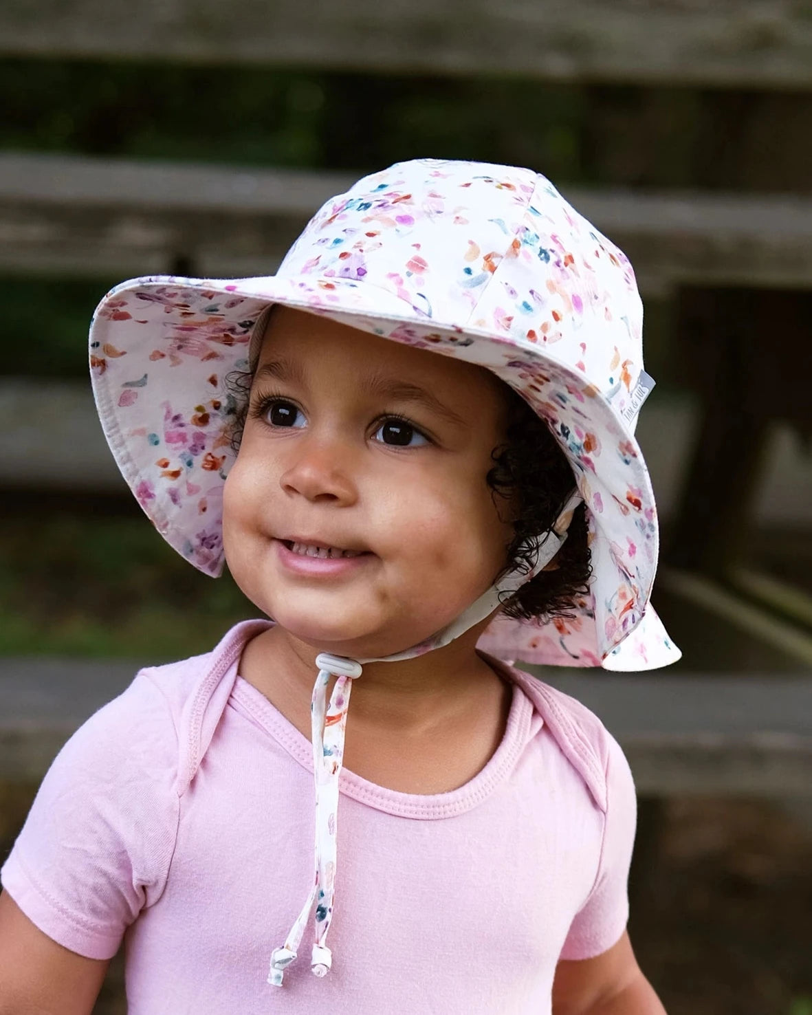 PRETTY PETALS COTTON FLOPPY HAT