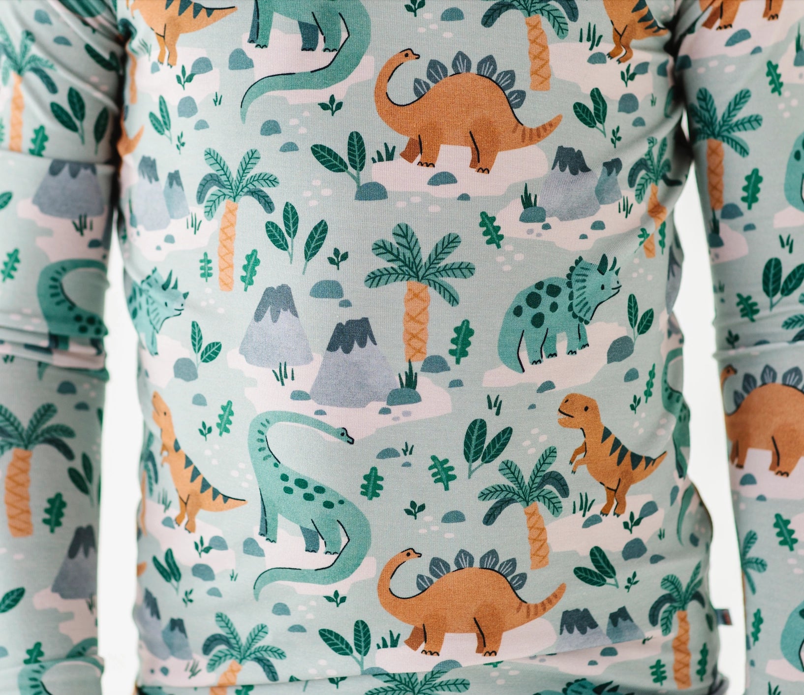 KIDS BAMBOO PAJAMAS - DINOSAUR