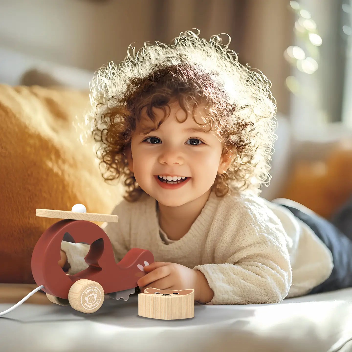 PULL ALONG HELICOPTER