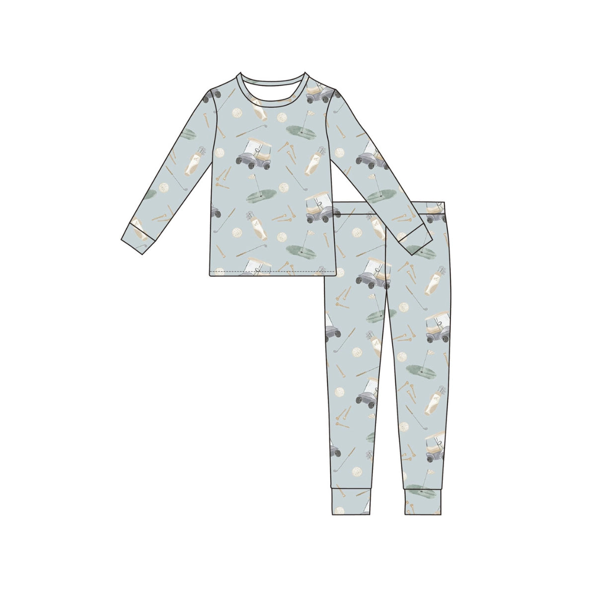 GOLF BAMBOO TWO PIECE SET