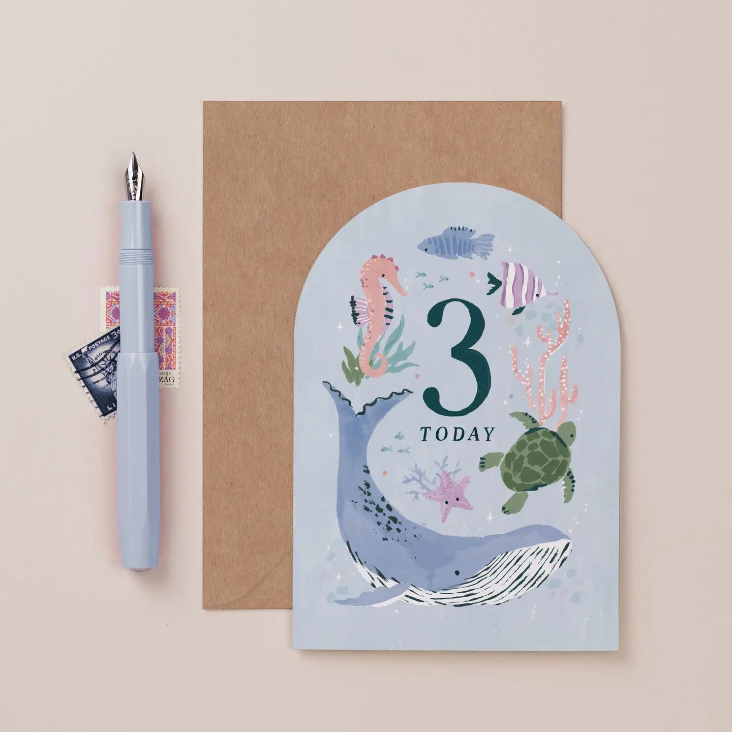 AGE 3 BIRTHDAY CARD