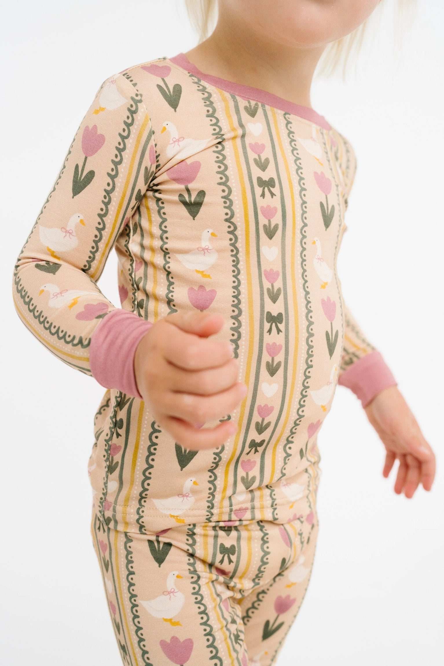 SPRING GOOSE BAMBOO PJ SET