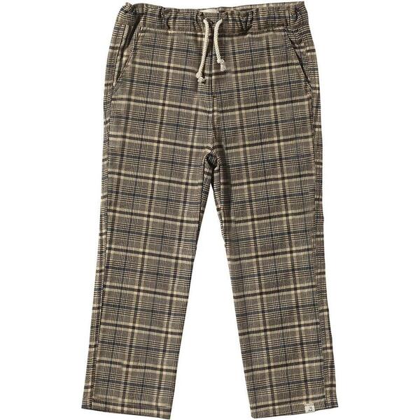 CHARLIE PANTS - BROWN PLAID