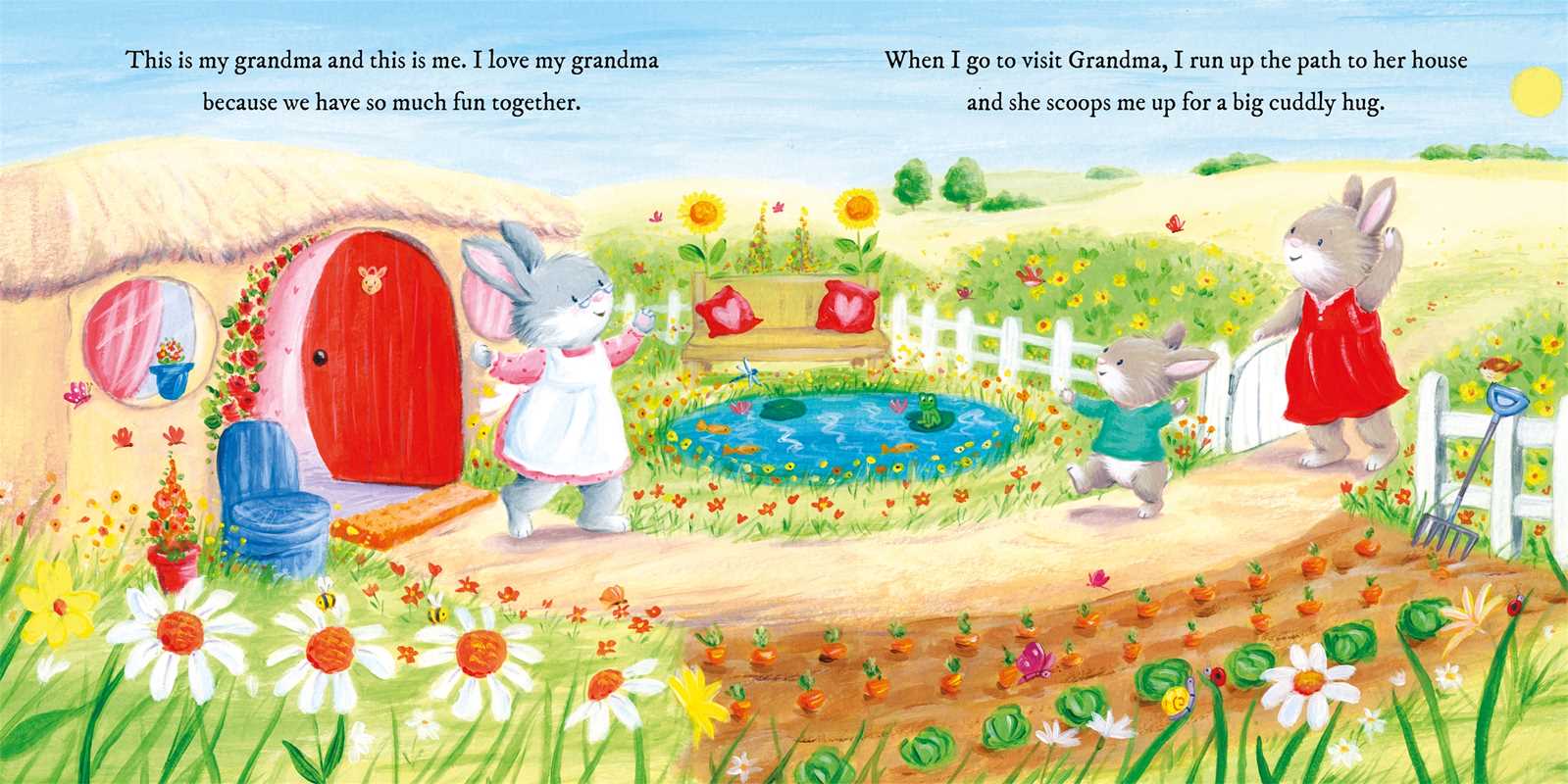 GRANDMA LOVES ME - BOOK