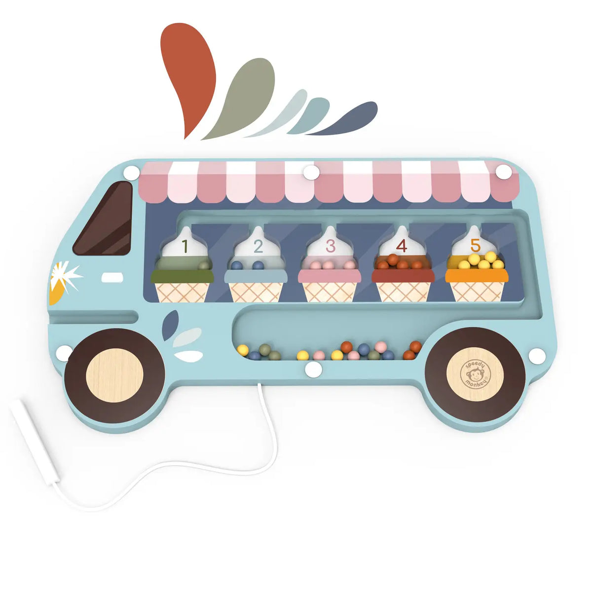 ICE CREAM MAGNETIC MAZE