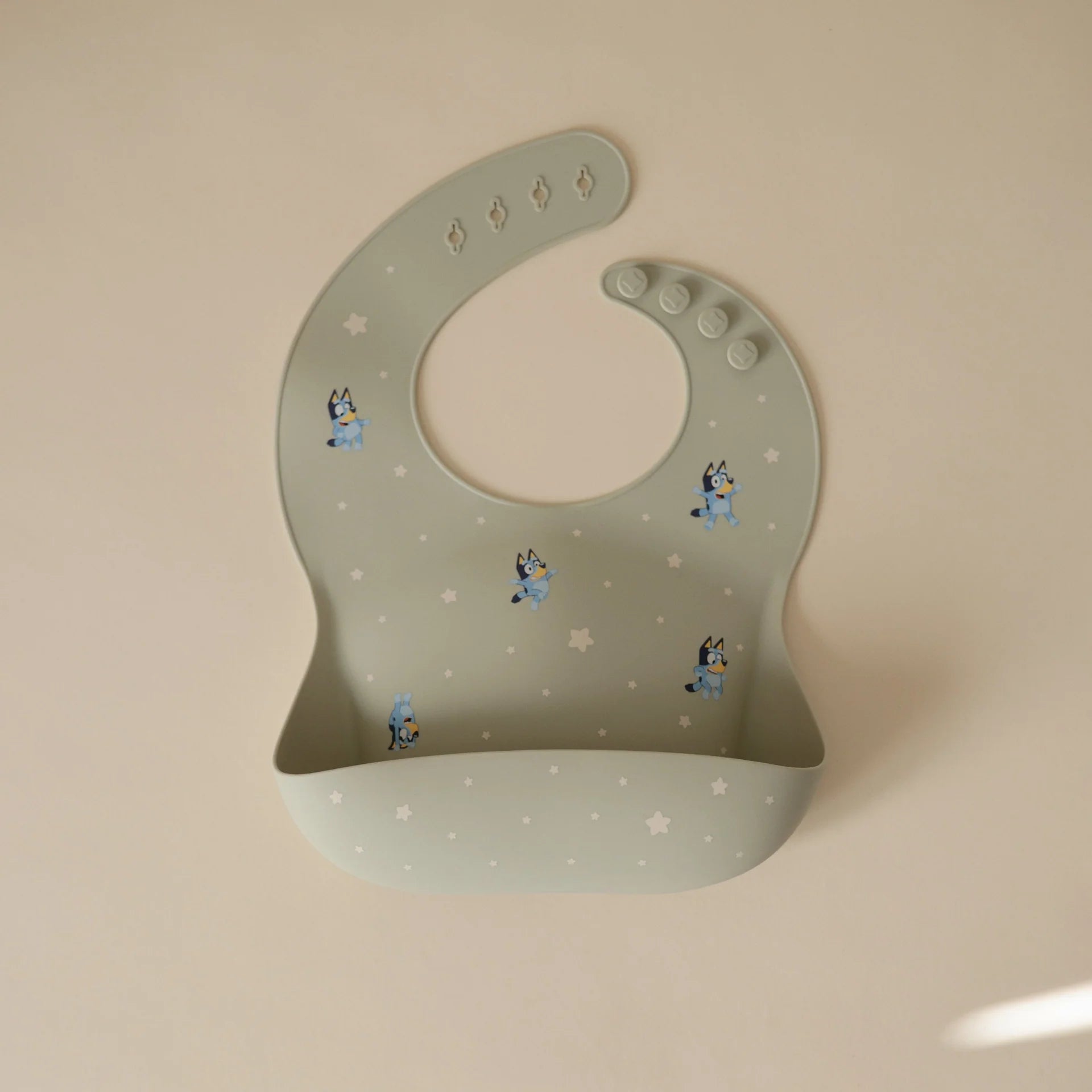 BLUEY X MUSHIE SILICONE BABY BIB