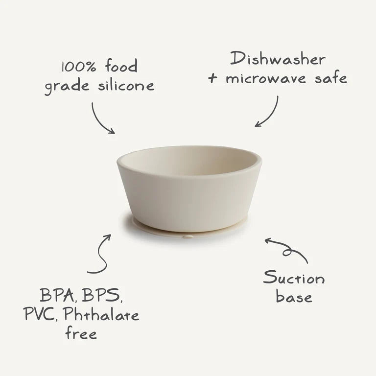 SILICONE SUCTION BOWL