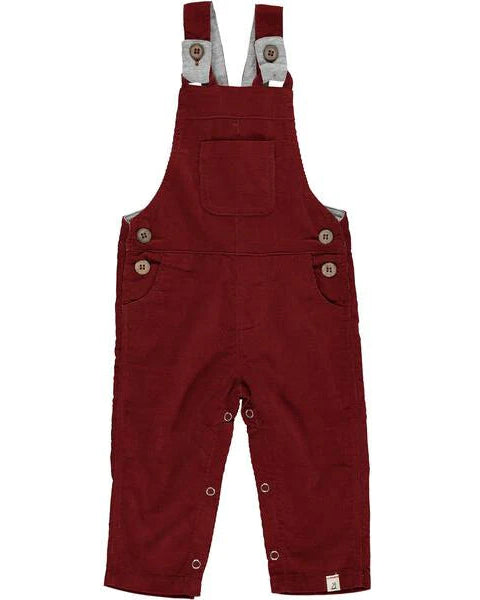 JELLICO WOVEN OVERALLS - RED