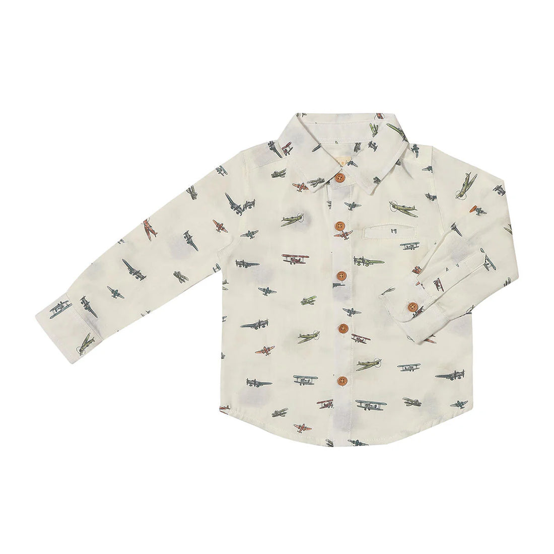 MYLES AIRPLANE BUTTON DOWN