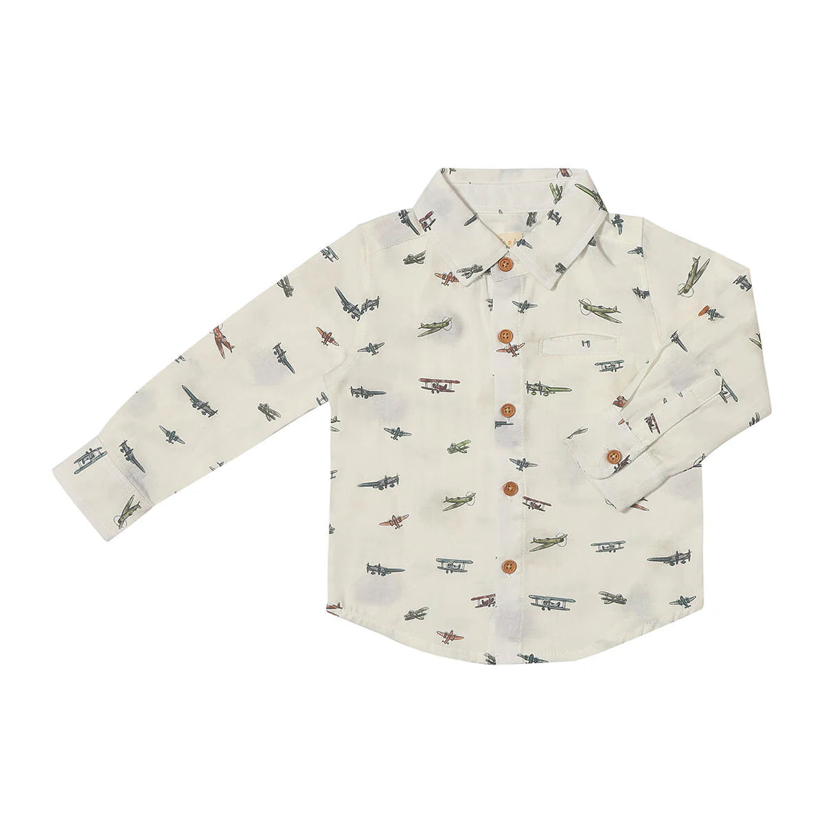 MYLES AIRPLANE BUTTON DOWN