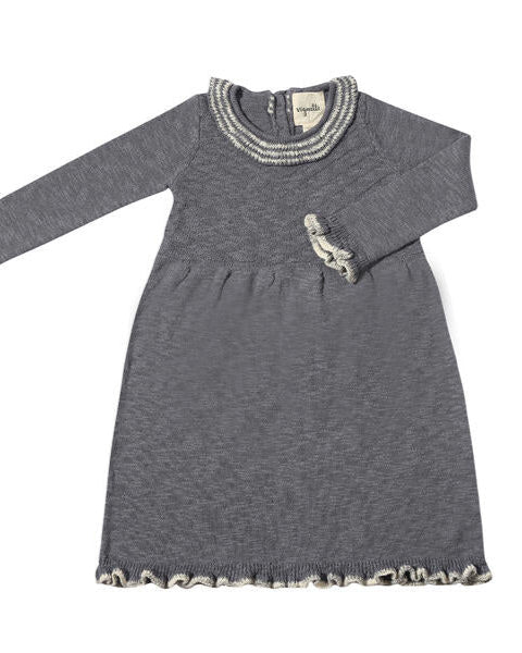 MACY TRUE KNIT DRESS - PERIWINKLE