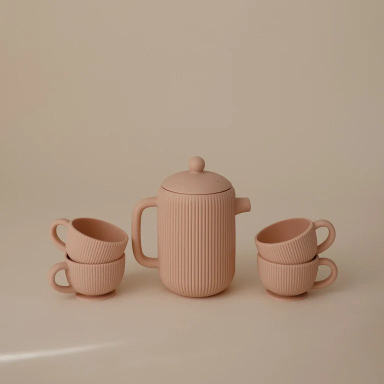 SILICONE TEA PLAY SET