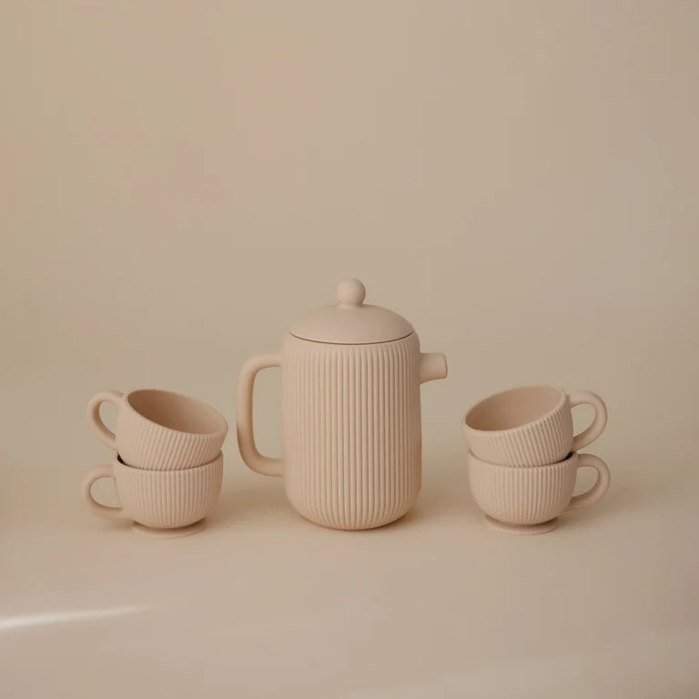 SILICONE TEA PLAY SET