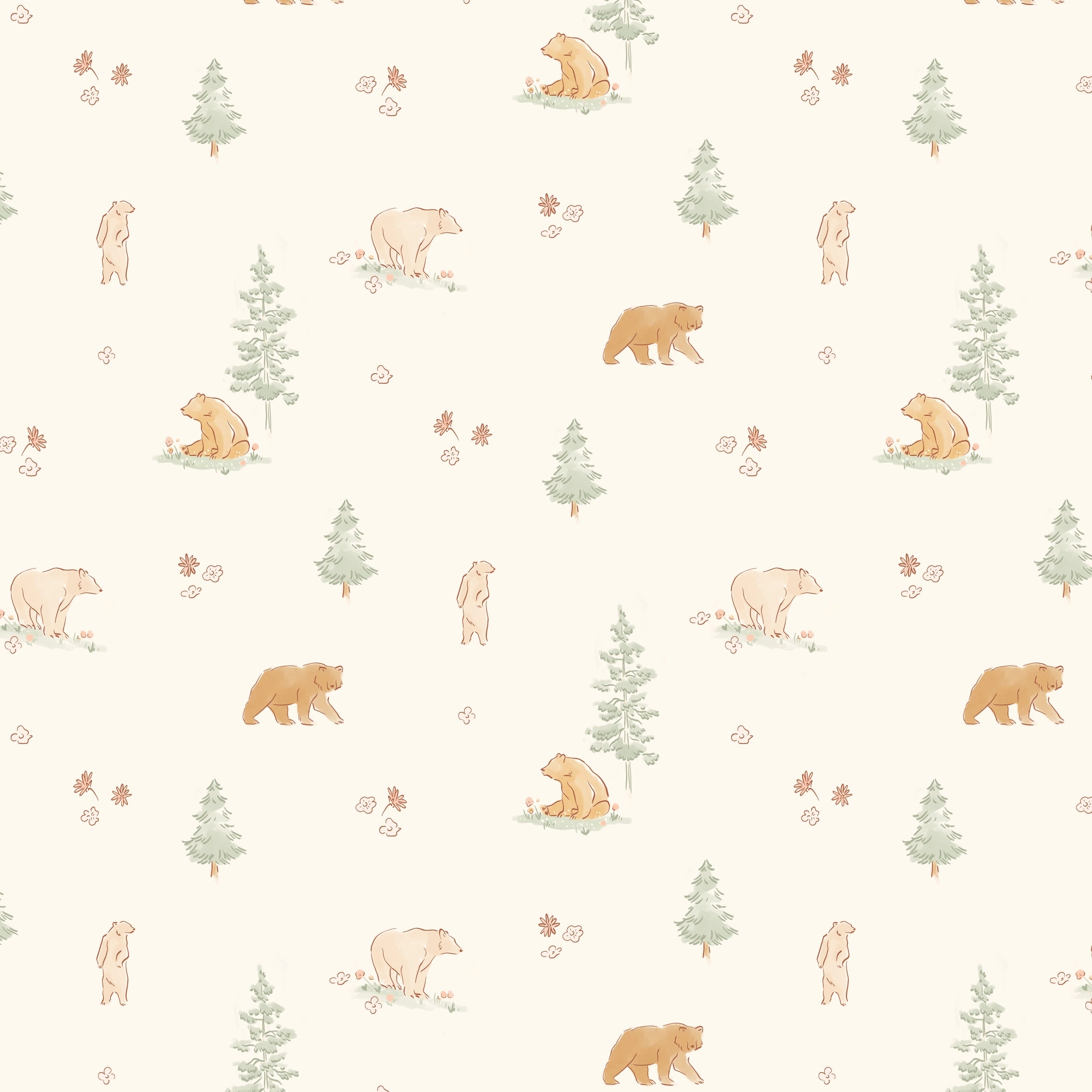 SPRING BEAR BAMBOO ONE PIECE