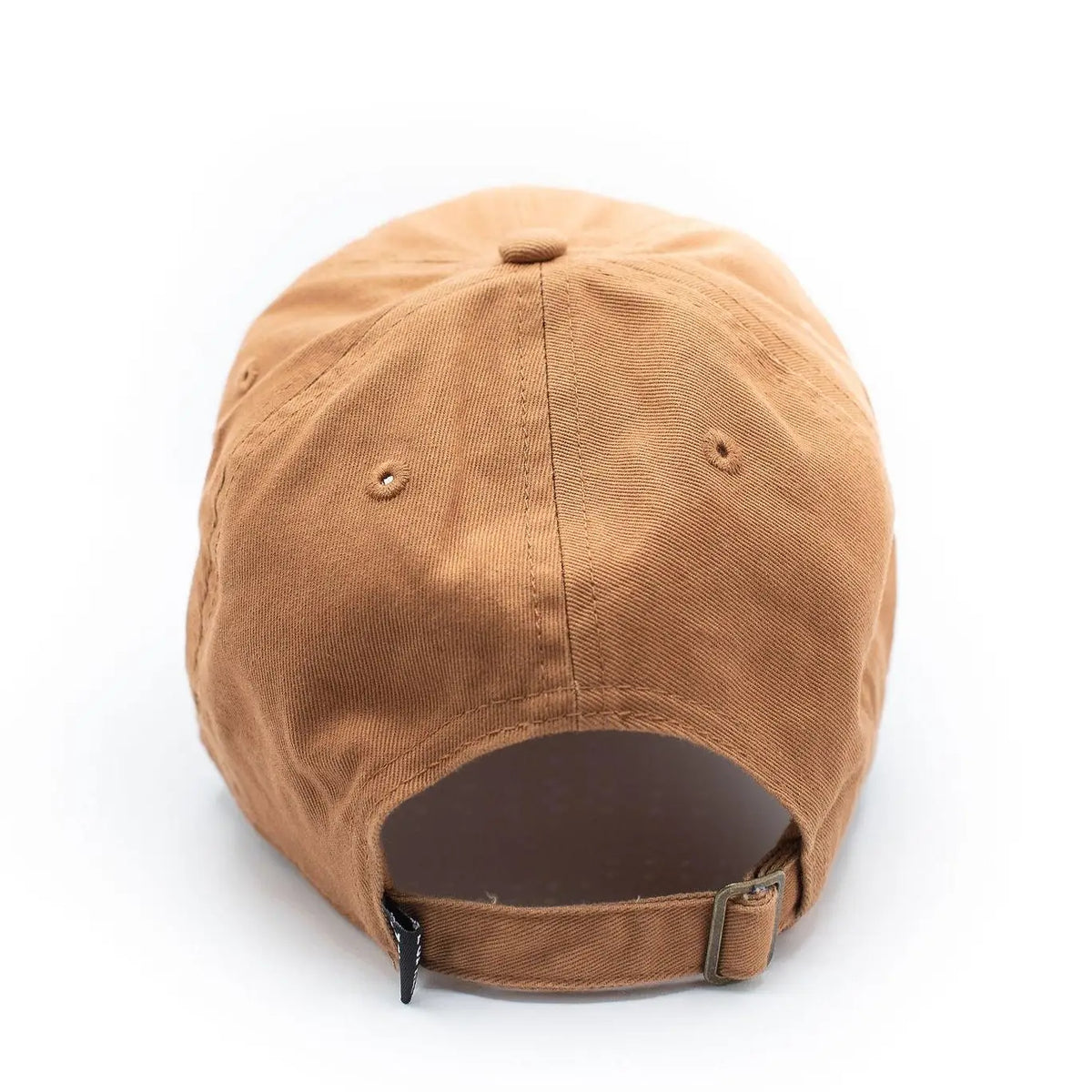 FOOTBALL PATCH BASEBALL HAT - TERRA COTTA