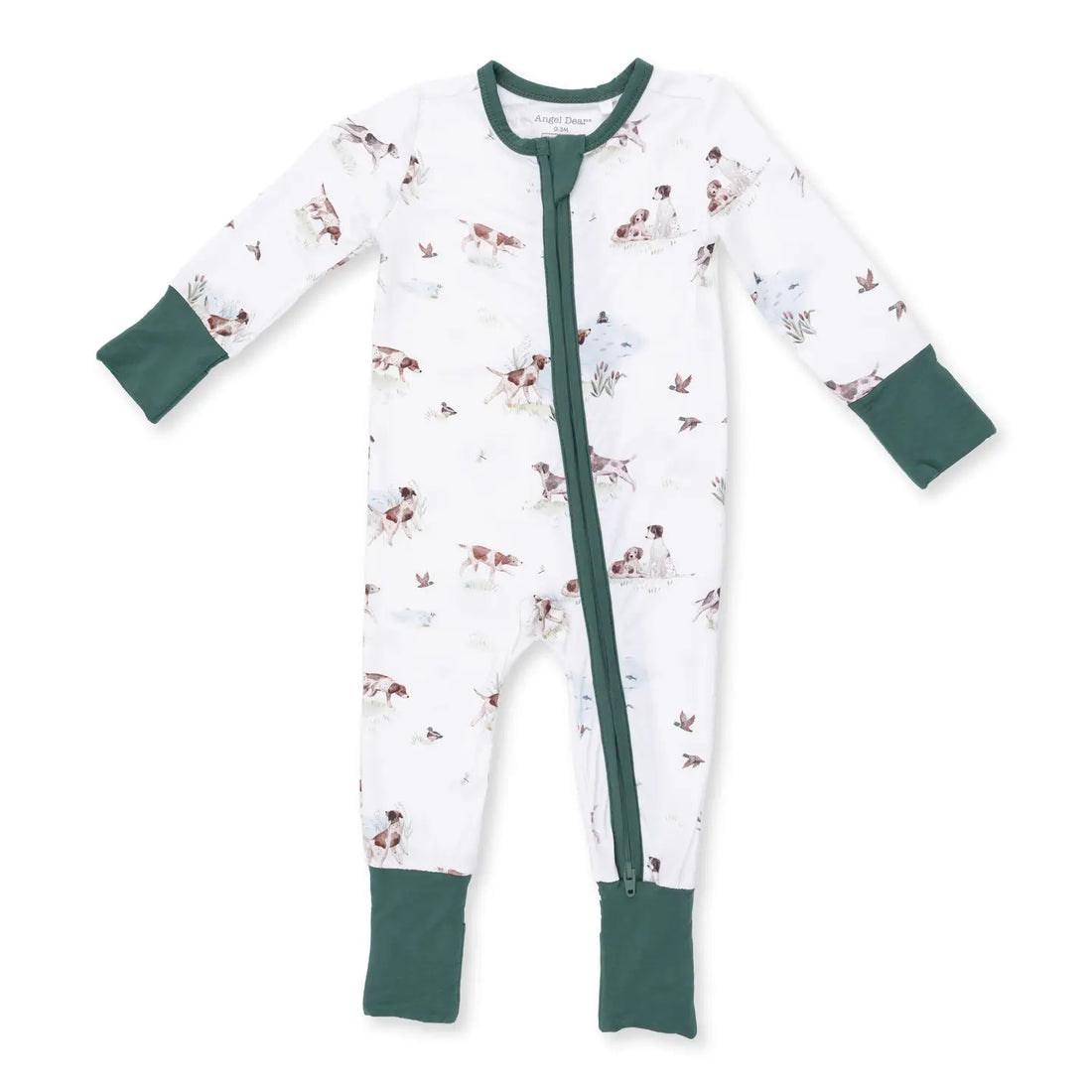 CONVERTIBLE ROMPER - POINTER PUPS + DUCK BUDDIES