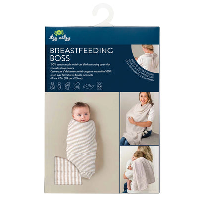 BREASTFEEDING BOSS - CHAI STRIPES